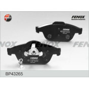 Колодки тормозные дисковые Fenox передние, комплект на ось (4 шт), арт. BP43265