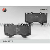 Колодки тормозные дисковые Fenox, передние, комплект на ось (4 шт), арт. BP43275