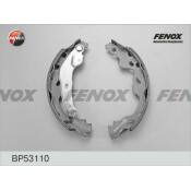 Колодки тормозные барабанные Fenox, комплект на ось (4 шт), арт. BP53110