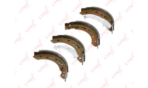 Колодки тормозные барабанные LYNXauto, комплект на ось (4 шт), арт. BS-5506