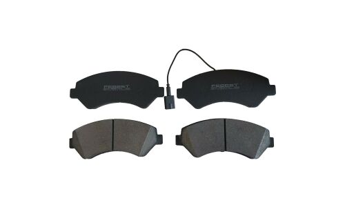Колодки тормозные дисковые Febest, передние, комплект на ось (4 шт), арт. 2501-BOXIIIF