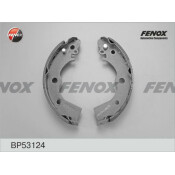 Колодки тормозные барабанные Fenox, комплект на ось (4 шт), арт. BP53124