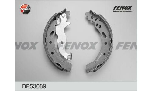 Колодки тормозные барабанные Fenox, комплект на ось (4 шт), арт. BP53089