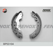 Колодки тормозные барабанные Fenox, комплект на ось (4 шт), арт. BP53104