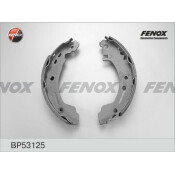 Колодки тормозные барабанные Fenox, комплект на ось (4 шт), арт. BP53125