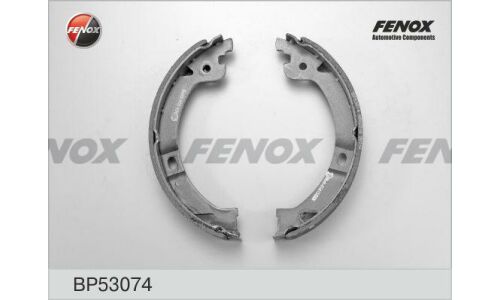 Колодки тормозные барабанные Fenox, комплект на ось (4 шт), арт. BP53074