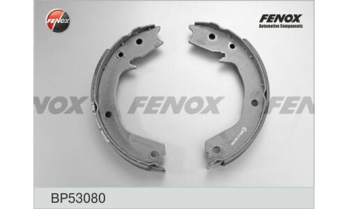 Колодки тормозные барабанные Fenox, комплект на ось (4 шт), арт. BP53080