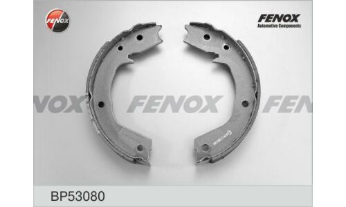 Колодки тормозные барабанные Fenox, комплект на ось (4 шт), арт. BP53080
