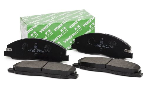 Колодки тормозные дисковые Pilenga, передние, комплект на ось (4 шт), арт. FD-P 2006