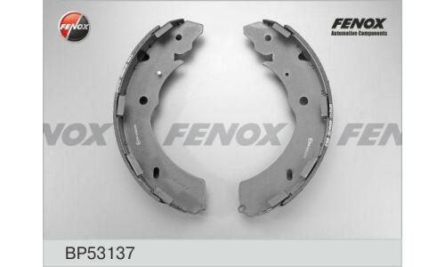 Колодки тормозные барабанные Fenox, комплект на ось (4 шт), арт. BP53137