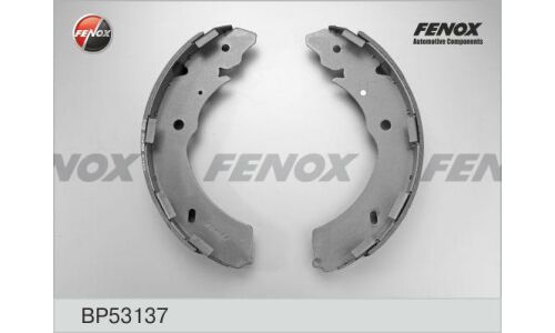 Колодки тормозные барабанные Fenox, комплект на ось (4 шт), арт. BP53137