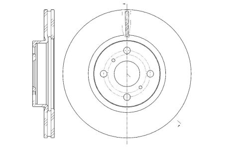 Диск тормозной G-brake, арт. GR20432