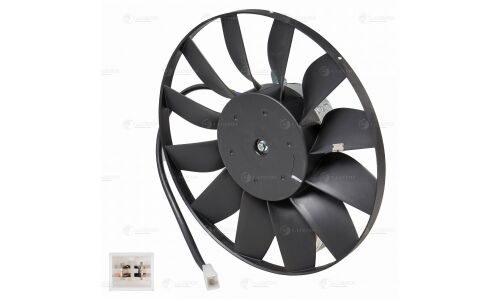 Вентилятор охлаждения радиатора Luzar, без кожуха, для Lada 2121, арт. LFc 01215