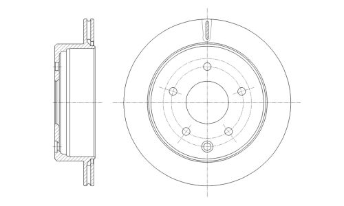Диск тормозной G-brake, арт. GR20833