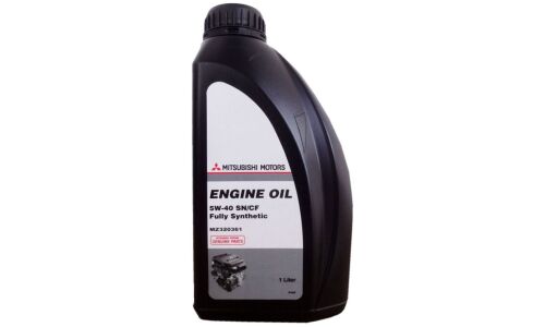Масло моторное Mitsubishi Engine Oil 5w40, синтетическое, API SN/CF, универсальное, 1л, арт. MZ320361