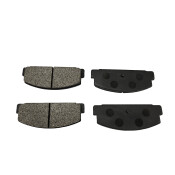 Колодки тормозные дисковые CTR, комплект на ось (4 шт), арт. GK0715 (CKMZ-69)