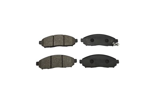 Колодки тормозные дисковые CTR, комплект на ось (4 шт), арт. GK0854 (CKN-139)