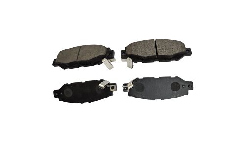 Колодки тормозные дисковые CTR задние, комплект на ось (4 шт), арт. GK1077 (CKT-63)