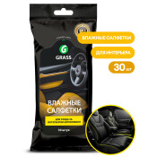 Влажные салфетки для ухода за интерьером автомобиля Grass, арт. IT-0311
