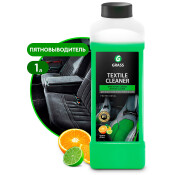 Очиститель салона Grass Textile Cleaner, пенный, для ткани, велюра, кожи и пластика, бутылка 1л, арт. 112110 Очиститель салона Grass Textile Cleaner, пенный, для ткани, велюра, кожи и пластика, бутылка 1л, арт. 112110