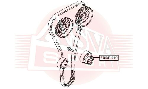 Ролик ремня ГРМ Asva, арт. FDBP-019