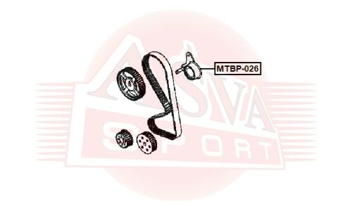 Ролик ремня ГРМ Asva, арт. MTBP-026