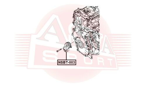 Натяжитель поликлинового ремня Asva, арт. NSBT-003