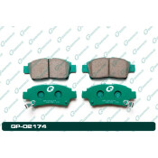 Колодки тормозные дисковые G-brake, арт. GP02174