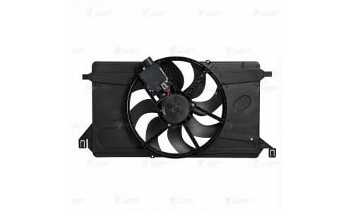 Вентилятор охлаждения радиатора Luzar, с кожухом, для двигателей 1.4i / 1.6i, для Ford Focus, арт. LFK 1039