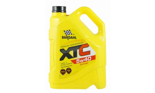 Масло моторное Bardahl XTC 5w40 синтетическое, SN/CF, ACEA A3/B4, универсальное, 5л, арт. 36163