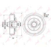 Барабан тормозной LYNXauto, арт. BM-1040
