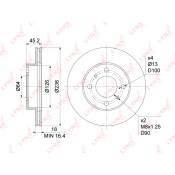 Диск тормозной LYNXauto, арт. BN-1087