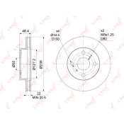 Диск тормозной LYNXauto, арт. BN-1180