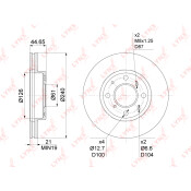 Диск тормозной LYNXauto, арт. BN-1038