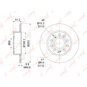 Диск тормозной LYNXauto, арт. BN-1195