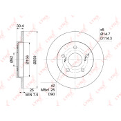 Диск тормозной LYNXauto, арт. BN-1146