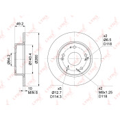 Диск тормозной LYNXauto, арт. BN-1032