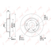 Диск тормозной LYNXauto, арт. BN-1029