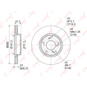 Диск тормозной LYNXauto, арт. BN-1033
