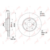 Диск тормозной LYNXauto, арт. BN-1167