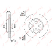 Диск тормозной LYNXauto, арт. BN-1176