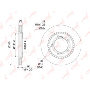 Диск тормозной LYNXauto, арт. BN-1130