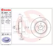 Диск тормозной Brembo, арт. 08B60111