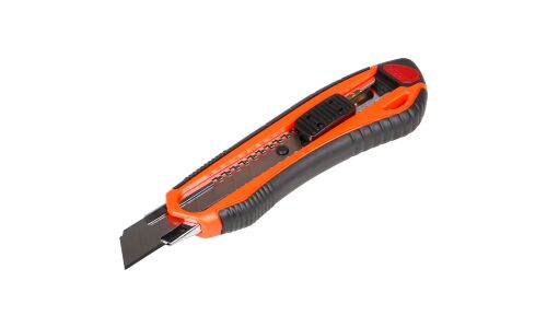 Нож канцелярский Airline, с выдвижным сменным лезвием 18мм, арт. AT-SOK-02