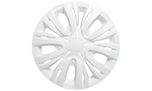 Колпаки на колеса Airline Лион, 15", белые, под карбон, 2шт, арт. AWCC-15-03