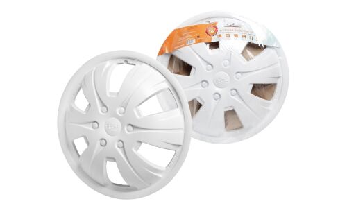 Колпаки на колеса Airline Бест, 16", белые, 2шт, арт. AWCC-16-09