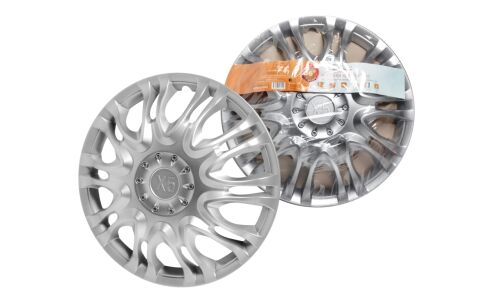 Колпаки на колеса Airline X5, 16", серебристые, 2шт, арт. AWCC-16-11