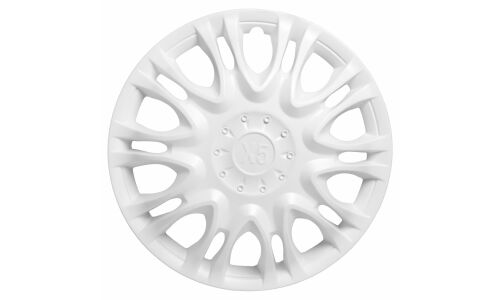 Колпаки на колеса Airline X5, 16", белые, 2шт, арт. AWCC-16-12