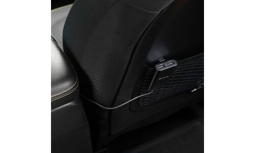 Зарядное устройство в прикуриватель Airline, 12/24В, 2xUSB (5В, 1/2.1А) + 2xUSB (5В, 2.1A), кабель 180см, чёрное, арт. ACH-4U-16