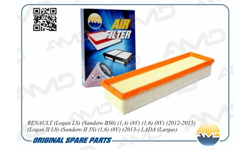 Фильтр воздушный AMD, арт. AMD.FA778